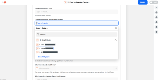 zapier_contact_information_phone