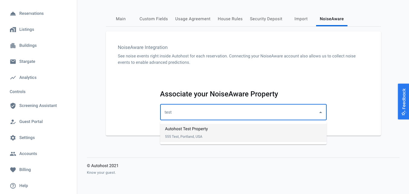 Autohost - NoiseAware Integration